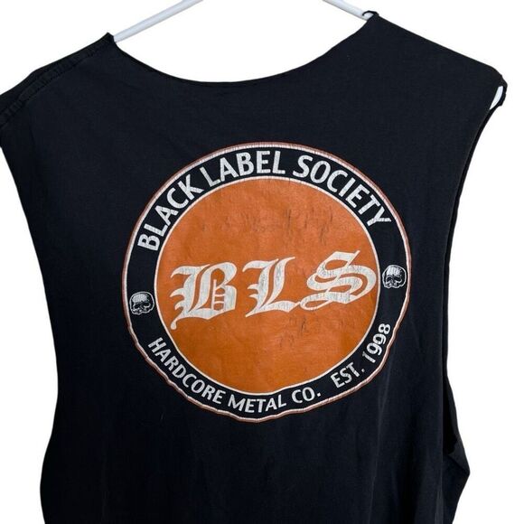 2003 Black Label Society Band T Cut Off Large - Picture 4 of 5